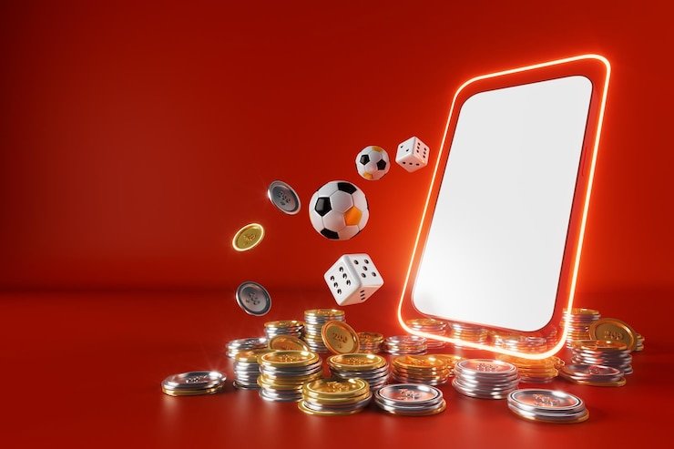 Ilustrasi penawaran spesial bonus deposit dengan tampilan warna biru modern