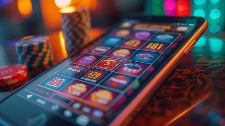 Tampilan pengguna memanfaatkan layanan hiburan digital dengan keamanan tinggi